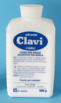 Clavi-Stärke auswaschbar, 500g | Klöppelzubehör | Basis-Zubehör