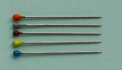 Pins with small head, 0.54 x 26mm