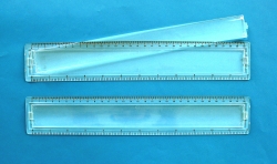 Acrylic ruler, 30 cm